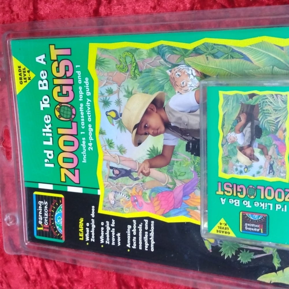 Grade level k-4 I'd like to be a zoologist cassette and activity guide